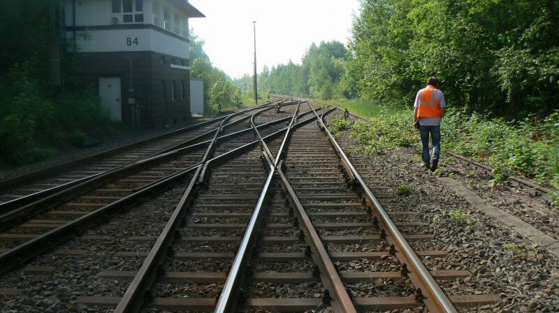 Gleis- und Weichenerneuerung Bf Zwickau