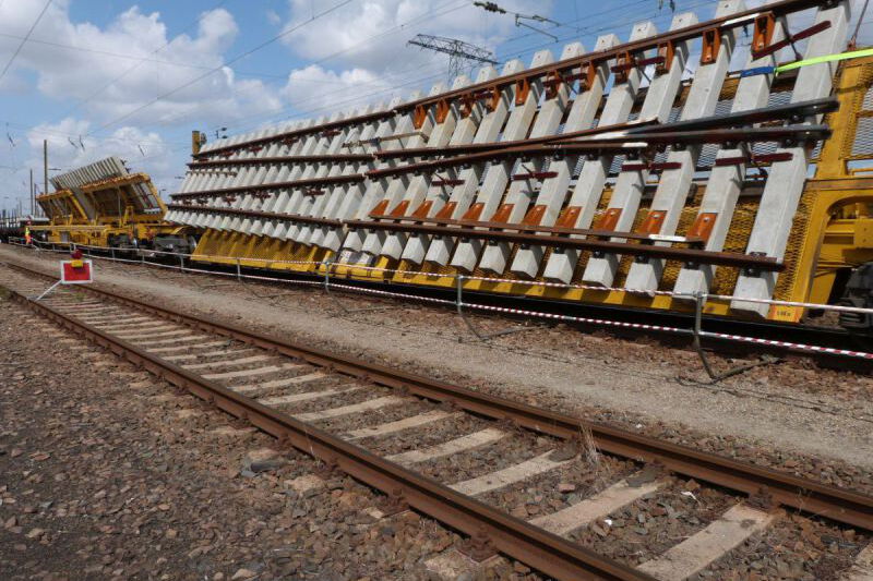 Gleis- und Weichenerneuerung Bf Riesa