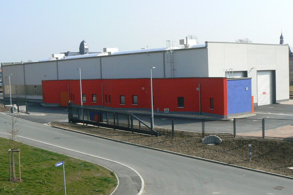 Neubau Abstellhalle Bahnhof Stollberg