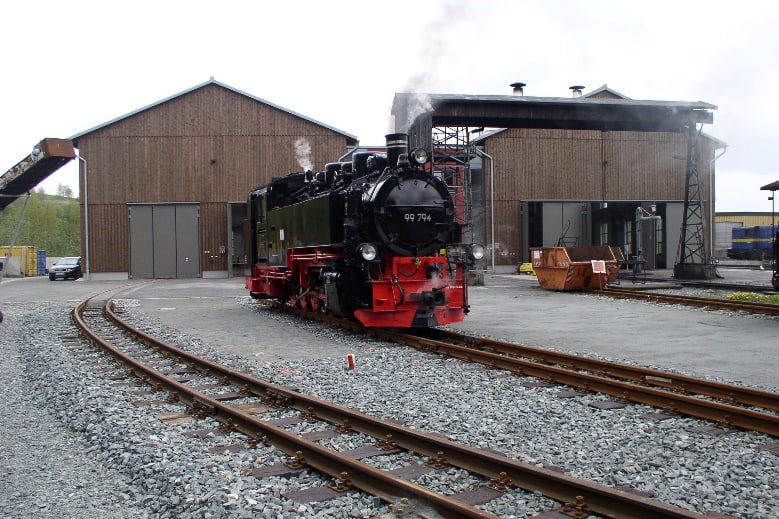 Neubau Lokschuppen Kurort Oberwiesenthal