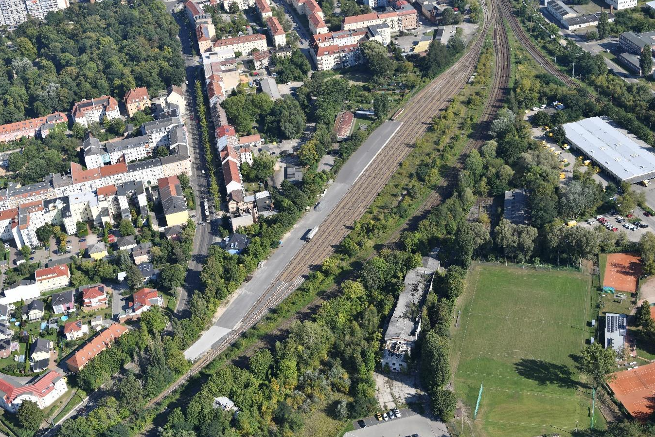 Ausbau Abstellanlage Frankfurt (Oder)